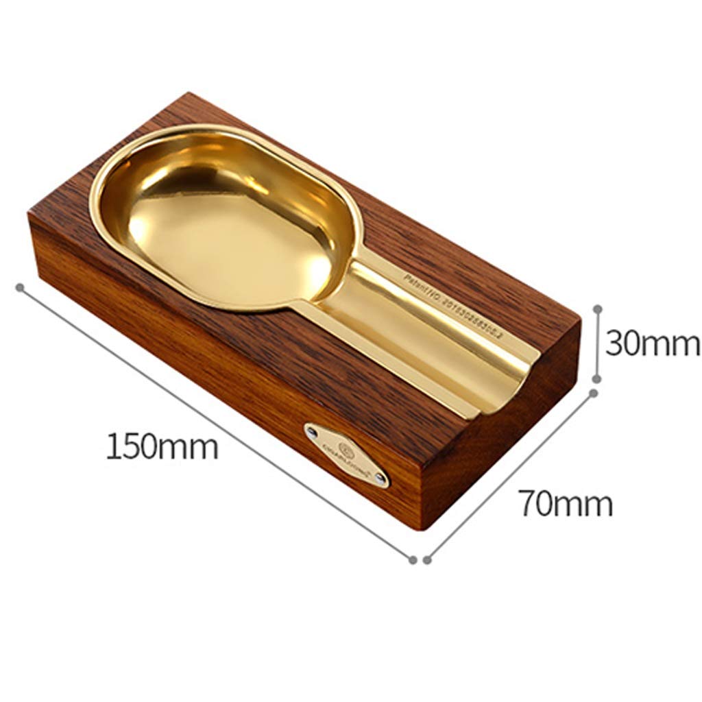 レア　置き灰皿　lv 橅木　beech woodステンレス　新品 Amazon.co.jp: 葉巻灰皿オフィスシガー灰皿ピアノ塗装まろやかな杉の木